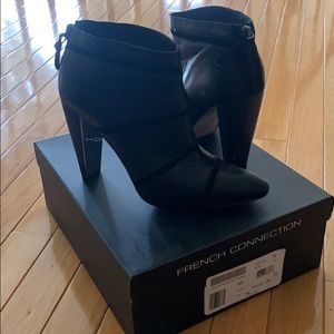 French Connection Mirrored Heel Bootie